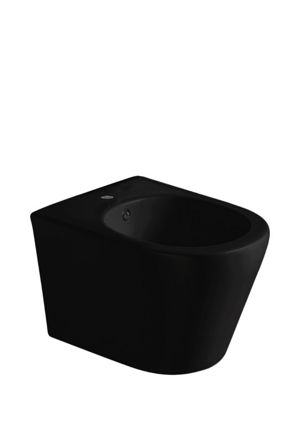 Биде подвесной, Avva new Черный матовый