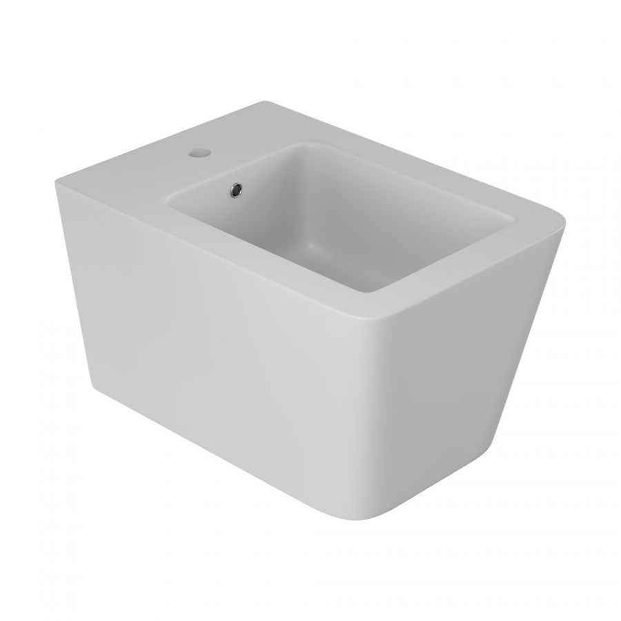 Zen биде матовый белый