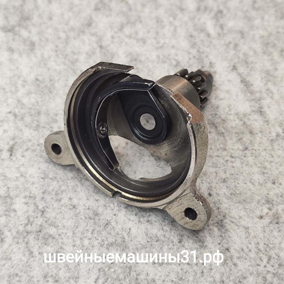 Корпус хода челнока, толкатель челнока, шестерня привода челнока в сборе Brother LS, JS, X5 и др. Высота общая 61 мм; количество зубьев 12.     Цена 1000 руб.