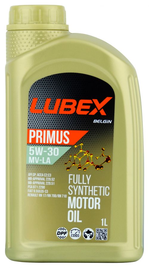 Lubex PRIMUS MV-LA 5W-30, 1л