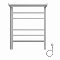 Аврора с/п П6 450х600 электро КС 9003 матовый ( new встроен диммер) Полотенцесушитель TERMINUS