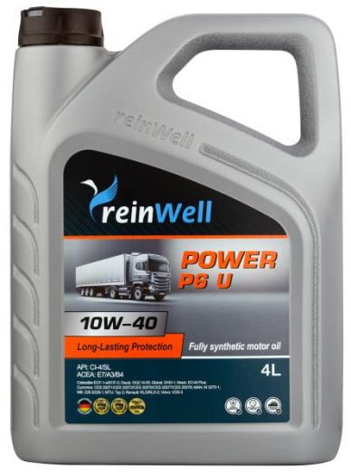 ReinWell Power P6 U 10W-40 CI-4, 4л