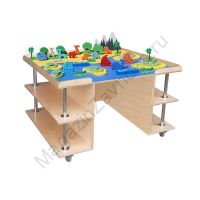 СТОЛ ЛАНДШАФТ 14 С ИГРУШКАМИ ДВУХМЕСТНЫЙ
