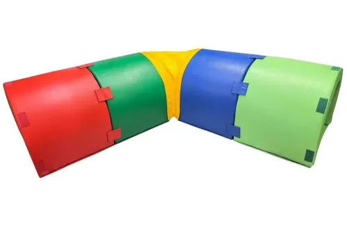 Мягкий модульный Туннель «Лабиринт» 5 секций