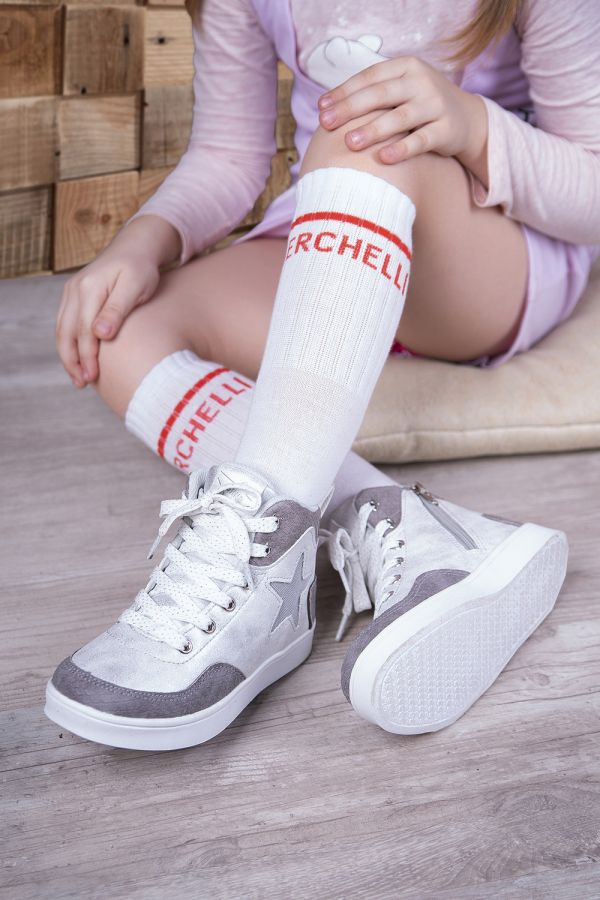 Гольфы детские Берчелли набор 2 пары [белый, желтый]