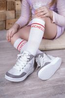 Гольфы детские Берчелли набор 2 пары [белый, желтый]