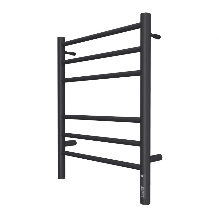 Аврора П6 450х600 электро КС ЧЕРНЫЙ МУАР ( new встроен диммер) Полотенцесушитель TERMINUS