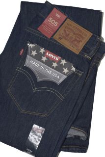 Levi's 505 Made In USA 15 OZ.