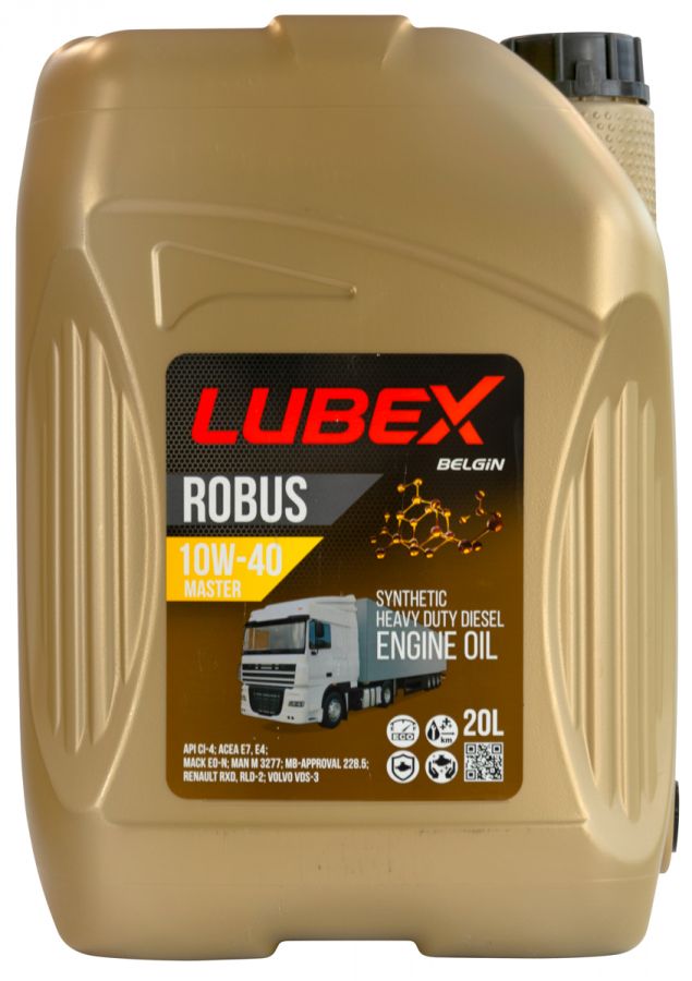 Lubex ROBUS MASTER 10W-40, 20л