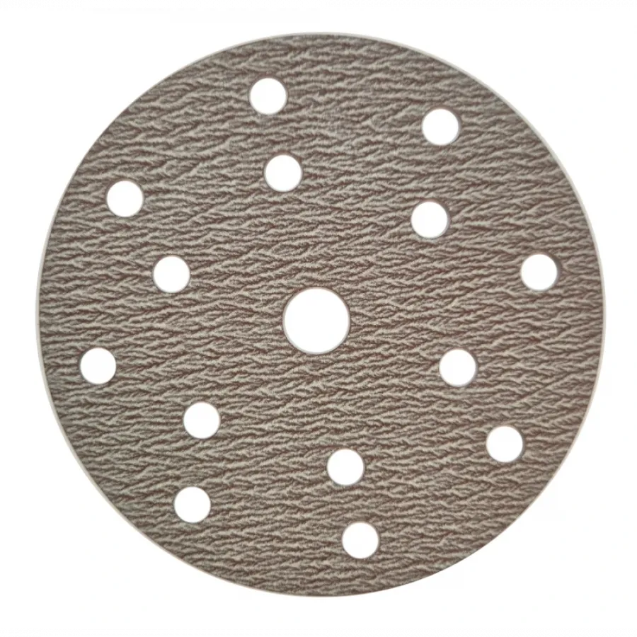 FASTPLUS шлифовальные круги на липучке, серия B550 BROWN (оксид алюминия+керамика до 35%)