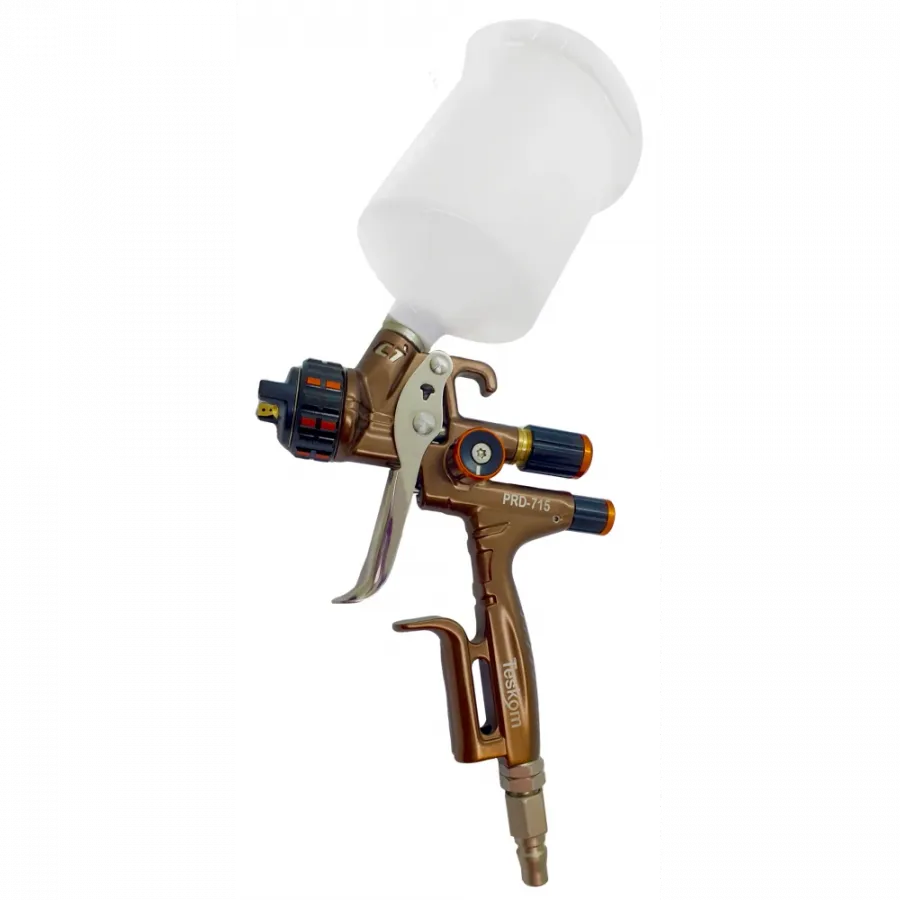 Краскопульт TESKOM PRD 715 APR 1,4 дюза, коричневый
