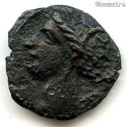 Карфаген AE мелкая бронза 400-350 до н.э.