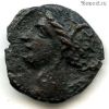 Карфаген AE мелкая бронза 400-350 до н.э.