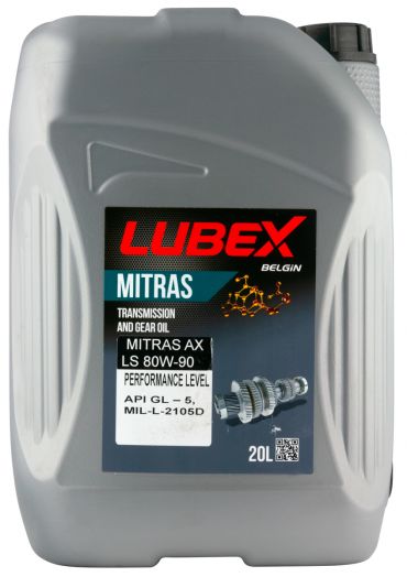 Lubex MITRAS AX LS 80W-90, 20л