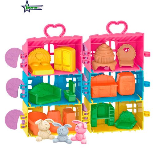 Игровой набор "Чемоданчик Зайкин Домик"