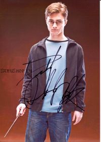 Автограф: Дэниэл Рэдклифф. "Гарри Поттер"