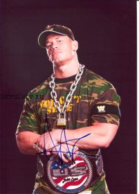 Автограф: Джон Сина