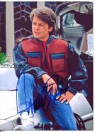 Автограф: Майкл Дж. Фокс. Назад в будущее II