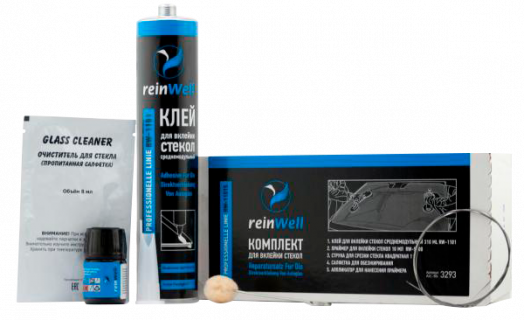 Набор для вклейки стекол (среднемодульный) со струной ReinWell, 0,31л