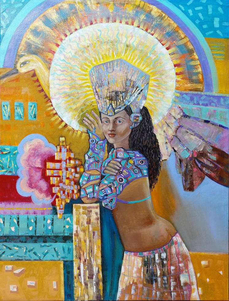 интерьерная картина "Золотой гусь"