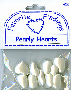 Пуговицы для творчества FAVORITE FINDINGS Перламутровые сердца BLUMENTHAL LANSING (550000456)