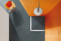 Душевой лоток Tece Drainline 100x100 611000 угловой без крышки схема 2 Душевой лоток Tece Drainline 100x100 611000 угловой без крышки схема 2