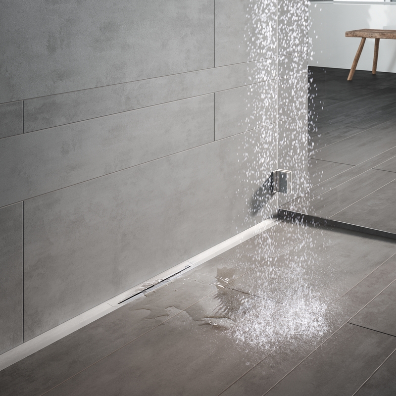 Душевой канал TeceDrainprofile 80 6708решеткой PVD ФОТО