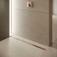 Душевой канал Tece Drainprofile 90 6709решеткой PVD схема 70