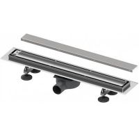 Душевой лоток Tece Linus 90 15103099решеткой Хром схема 1