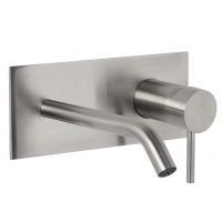 Fima carlo frattini Spillo steel смеситель для раковины F3081LX5INOX схема 1