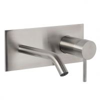 Fima carlo frattini Spillo steel смеситель для раковины F3081X5INOX схема 1