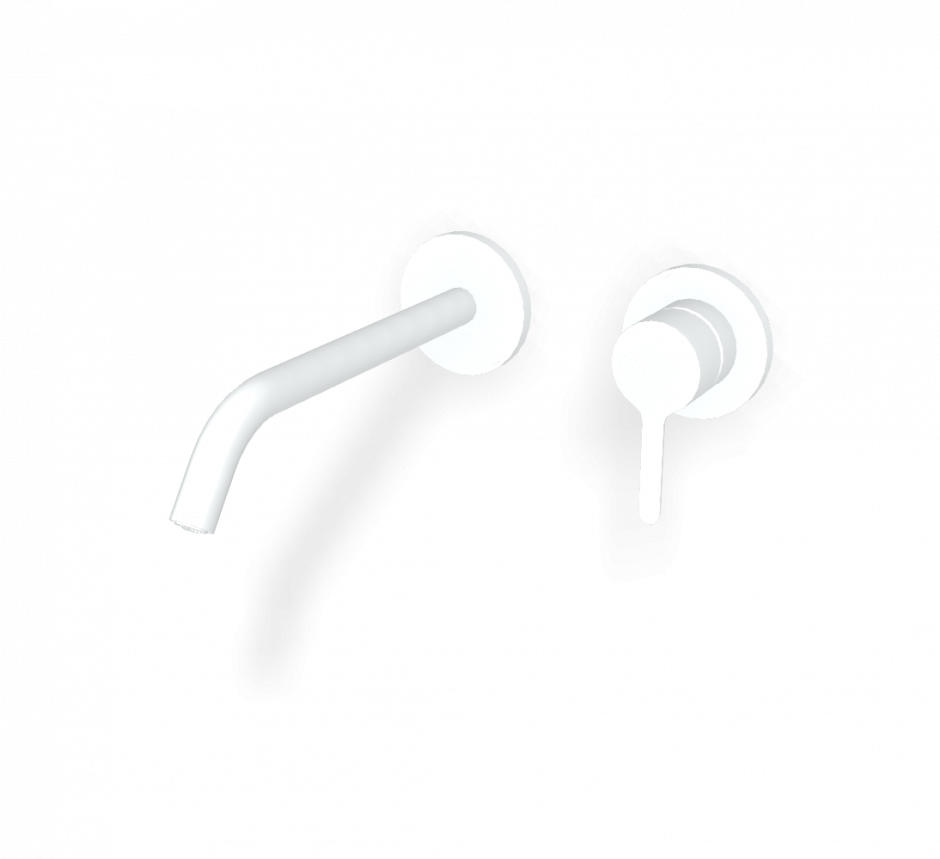 Cмеситель для раковины для настенного монтажа Fima carlo frattini Snap F3121WLX8 излив 200мм ФОТО