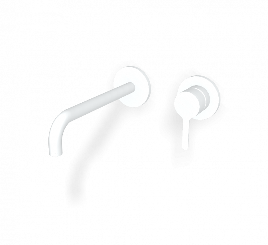 Cмеситель для раковины для настенного монтажа Fima carlo frattini Snap F3121WLX9 излив 200мм ФОТО