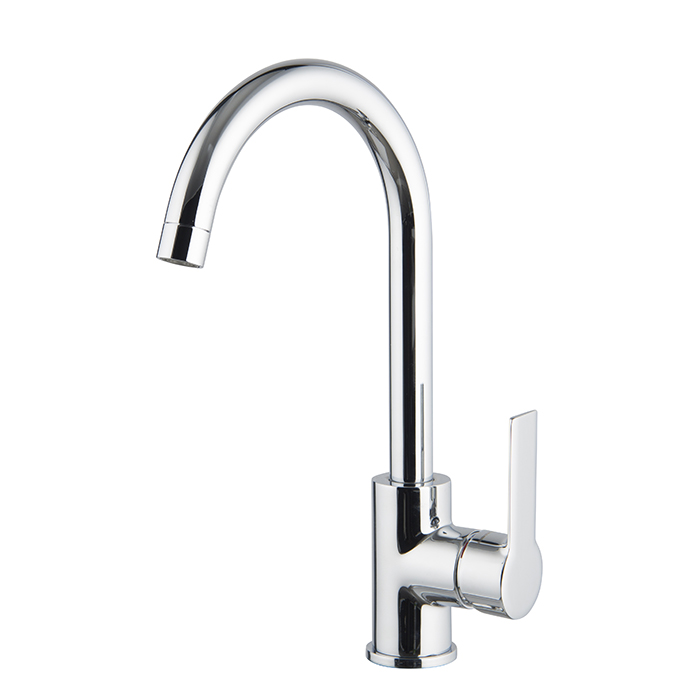 Смеситель для кухонной мойки с изогнутым изливом Fima carlo frattini Mast Kitchen F3137/3 ФОТО