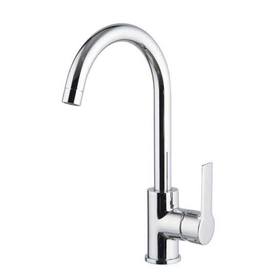 Смеситель для кухонной мойки с изогнутым изливом Fima carlo frattini Mast Kitchen F3137/3