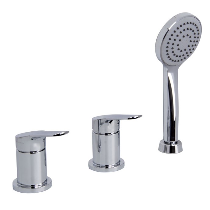 Fima carlo frattini Serie 4 смеситель для ванны/душа F3784/1N ФОТО