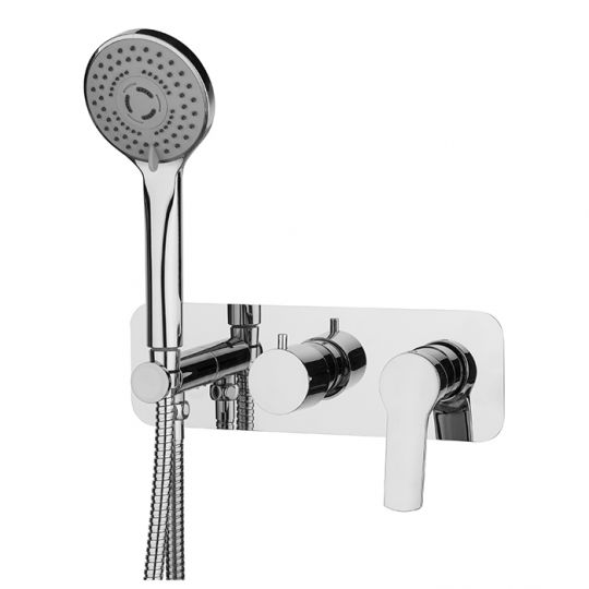 Встроенный смеситель для душа с душевым комплектом Fima carlo frattini Serie 4 F3789WX2