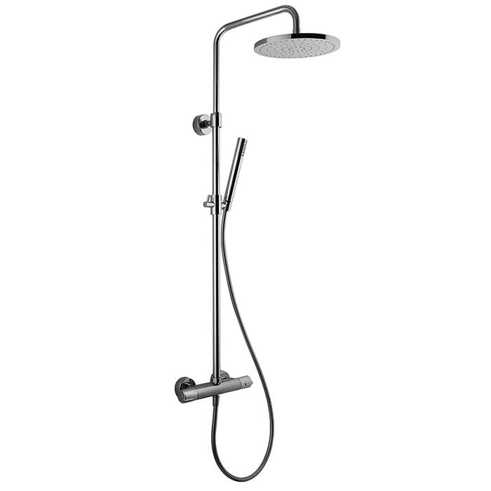 Душевая колонна с круглым тропическим душем Fima - carlo frattini Wellness F4885/RP253 ФОТО