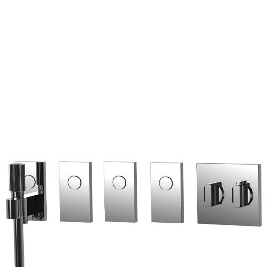 Смеситель с термостатом для ванны и душа Fima carlo frattini Switch F5948