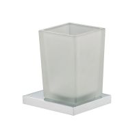 Стакан для ванной комнаты Fima - carlo frattini Quadra F6023/1W схема 1