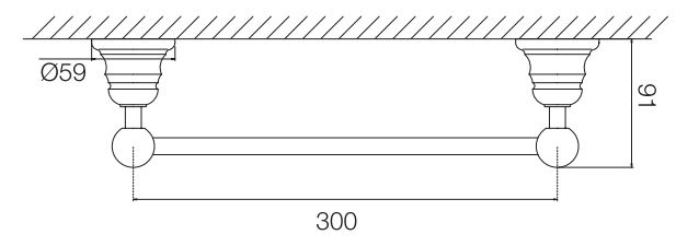Изображение Fima - carlo frattini Victory полотенцедержатель F6060/30