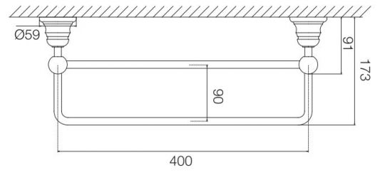 Fima - carlo frattini Victory полотенцедержатель F6061/40
