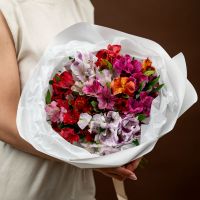 Букет летный из альстромерии от 7 шт