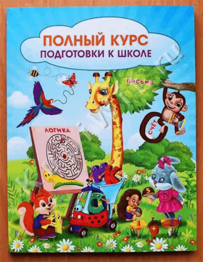 Полный курс подготовки к школе. Сборник развивающих заданий для дошкольников