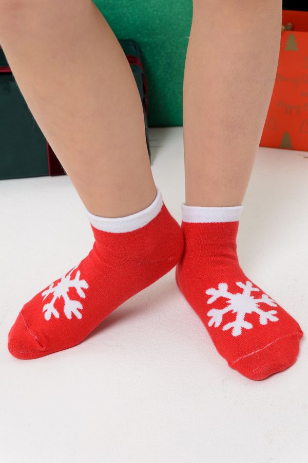 Носки детские Сноу набор 3 пары [красный]