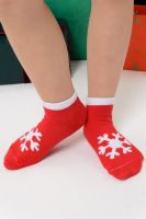 Носки детские Сноу набор 3 пары [красный]