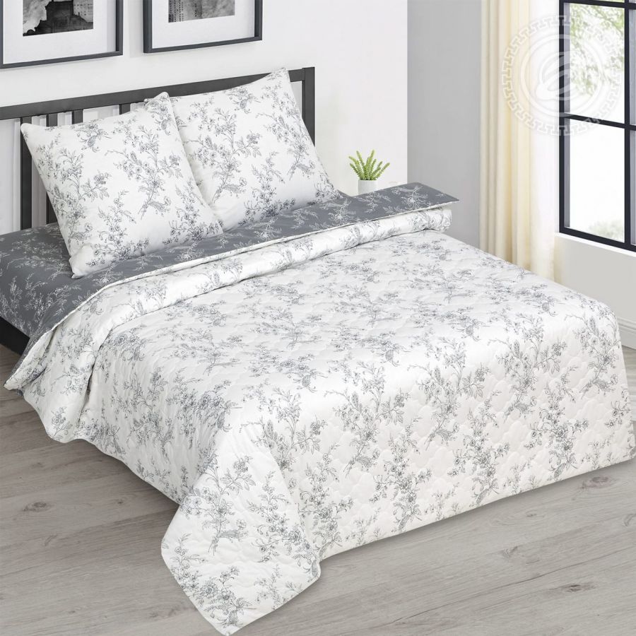 «Луара» (Зима - лето) постельное белье Поплин Семейный