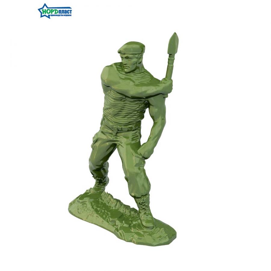 Солдаты ВДВ России (1 шт. в пакете: десантник с лопаткой или стрелок из пистолета в ассорт.)