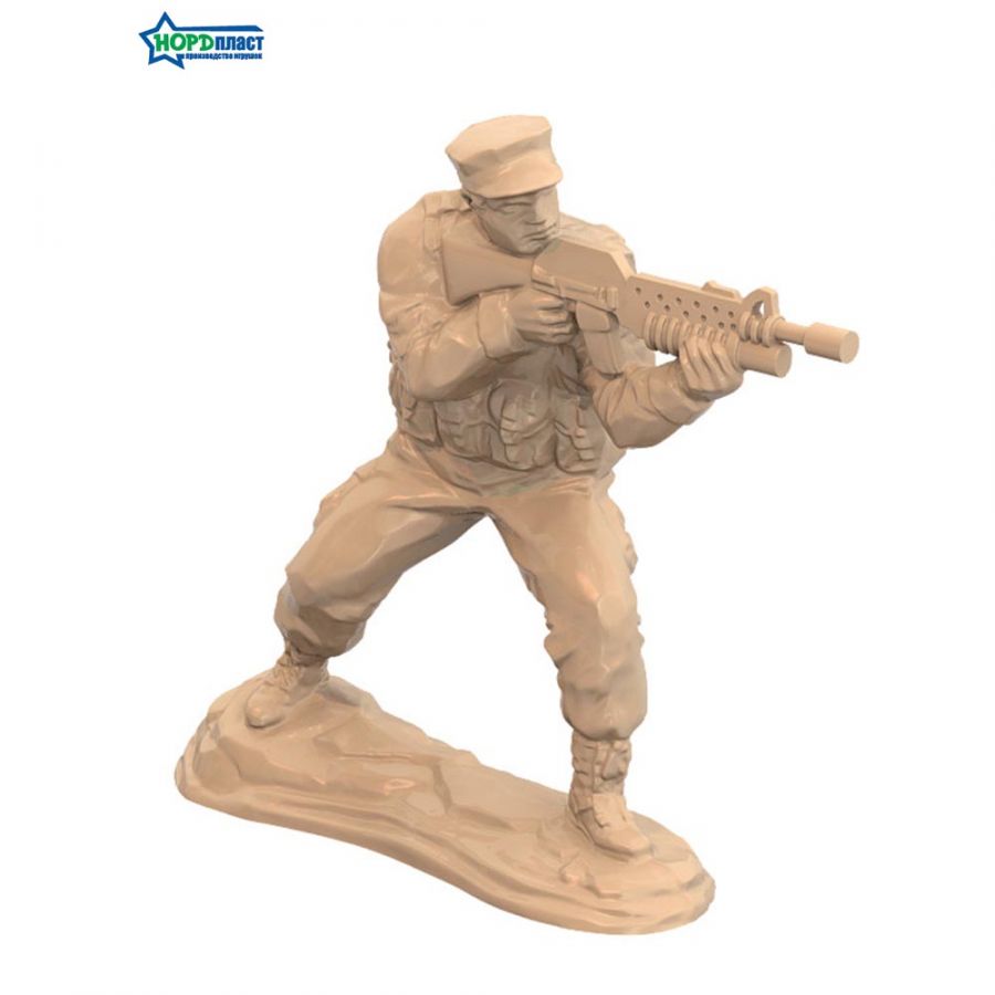 Солдаты "Морские котики" США (1 шт. в пакете: стрелок из автомата или пулеметчик в ассорт.)