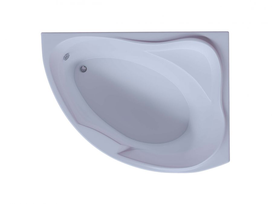 Акриловая ванна Aquatek Альтаир 158x119 асимметричная, правая, с каркасом и экраном, без гидромассажа